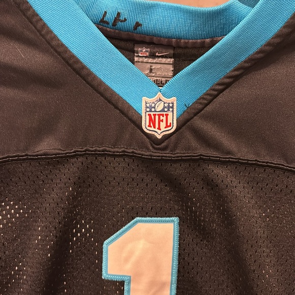Official NFL Cam Newton Panthers YL size - Picture 3 of 5